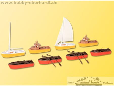 Kibri H0 Set Boote