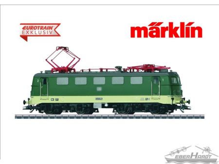 Märklin  HO  HO-Elektrolokomotive  BR 41 374, grün/beige ,DB