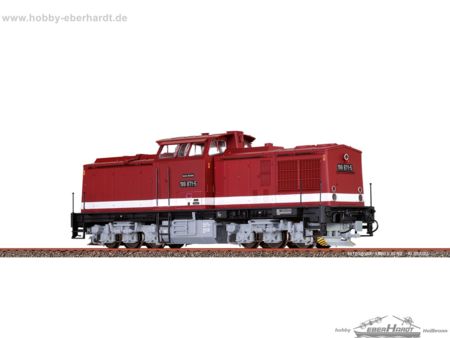 BRAWA  H0 Diesellok BR 199 DR IV DC Analog BASIC+
