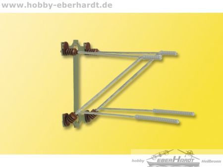 Viessmann H0 Doppelausleger, 5 Stück