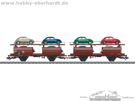 Märklin  HO  Autotransportw.-Paar Off 52 D