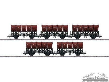 Märklin  HO  Muldenkippwagen-Set DB