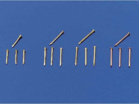 Krick Messingnägel für Nagelhalter 0,5x10mm (150 St.)