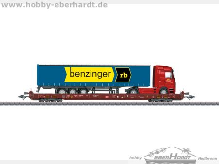 Märklin  HO  RoLa Endwagen Benzinger DB AG