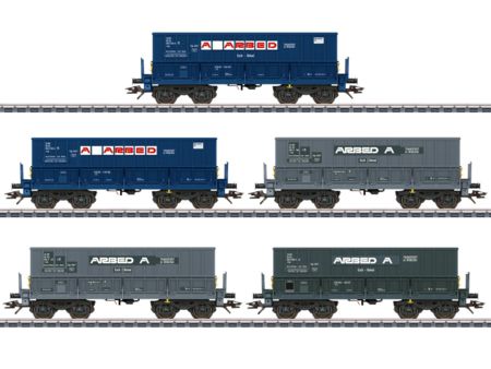 Märklin HO Erzwagen-Set CFL/ARBED Mineralier