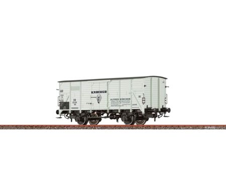 Brawa H0 Gedeckter Güterwagen G 10 DB, Epoche III, Kärcher