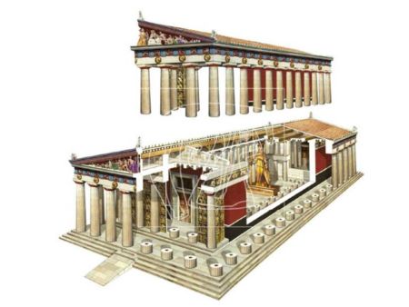 Italieri 1:250 PARTHENON easy assembly kit