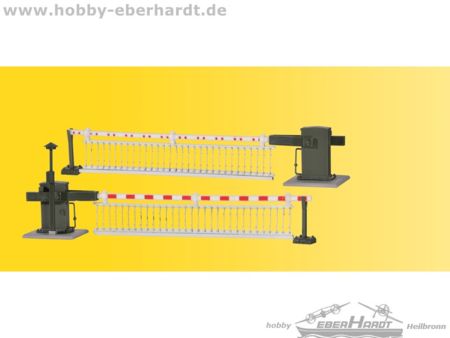 Viessmann H0 Bahnschranke mit Behang, vollautomatisch,wie 51