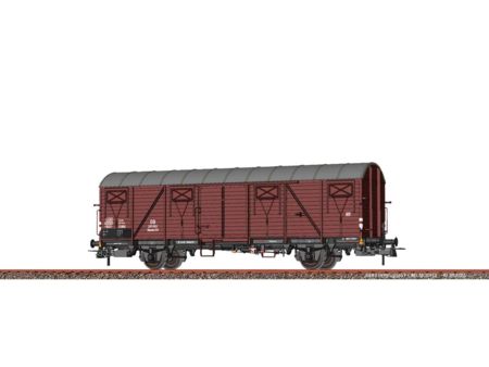BRAWA  H0 Gedeckter Güterwagen Glmehs50 DB III