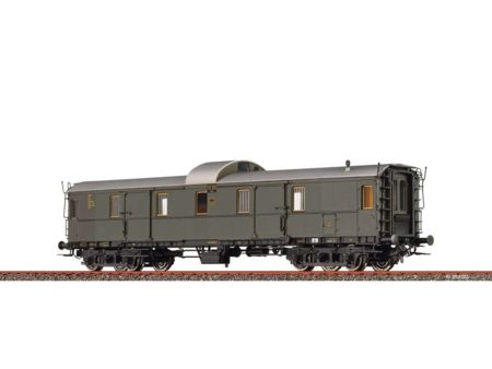 BRAWA  H0 Gepäckwagen Pw4ü DB III