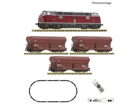 Fleischmann  N z21 Dig.-Startset:  BR 221 mit Güterzug, DB