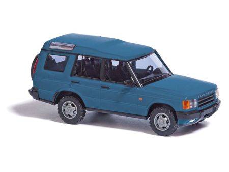 Busch HO Land Rover Discovery, Blau