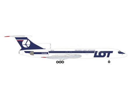 Herpa Wings  TU-154M LOT Polish Airlines