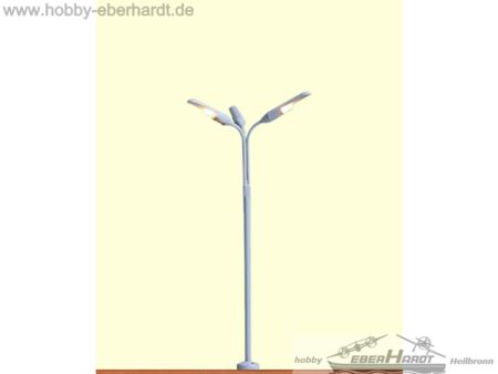BRAWA  H0 Peitschenleuchte, 3-fach