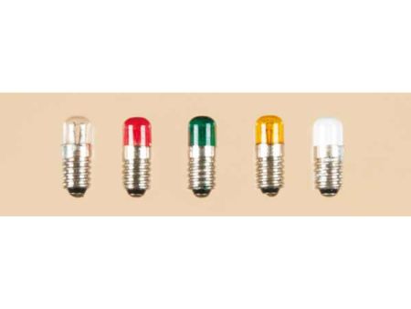 Auhagen Lampe Zyl. E5,5 16V 50mA rot