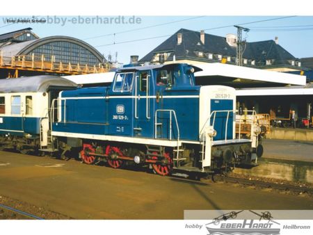 Piko HO Diesellok BR 260 DB IV, inkl. Piko HO Decoder und Di