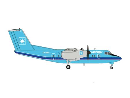Herpa Wings    1:200 DHC-7 Maersk Air