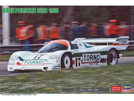Hasegawa 1/24 Brun Porsche 962C, 1986