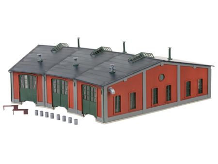 Märklin HO Bausatz Lokschuppen 12°