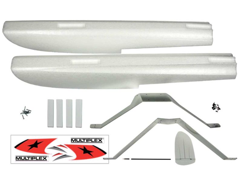 Multiplex  FunCub XL Schwimmersatz, weiss