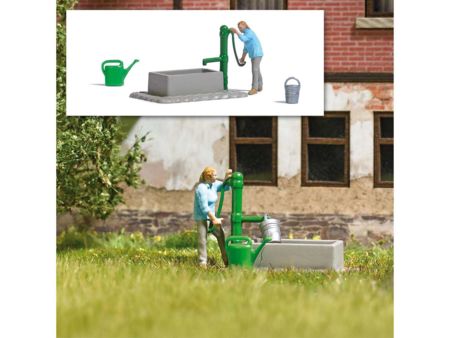 Busch HO Action Set: Wasser marsch!
