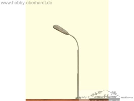 BRAWA  H0 Peitschenleuchte, Stecksockel mit LED