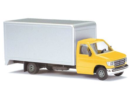 Busch HO Ford E-350 Kastenwagen, Gelb/
