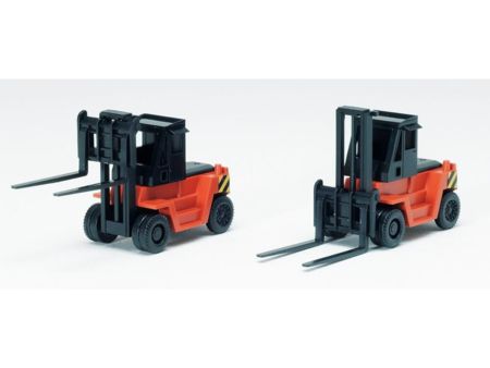 Tomytec Gabelstapler, 2 Stück, orange