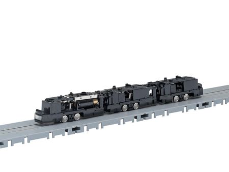TOMYTEC Motorisiertes Fahrgestell TM-LRT04, Für Dreierzüge