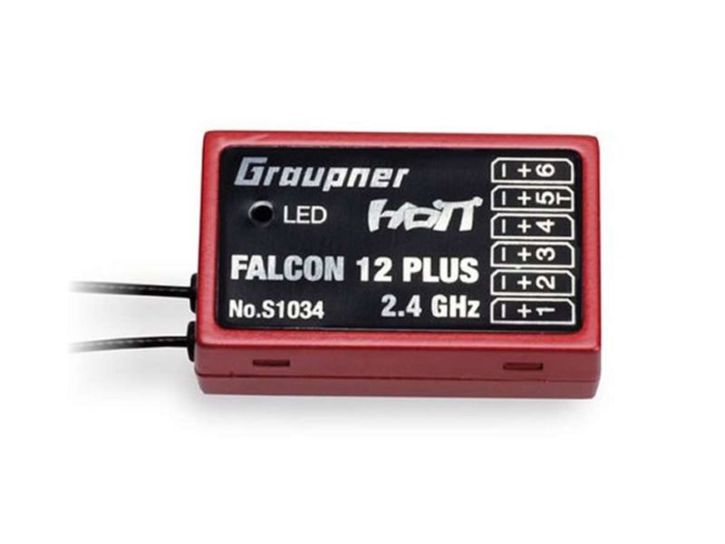 Graupner Falcon 12 plus HoTT - 2.4 GHz Empfänger