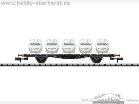 Minitrix Behältertragwagen Weihenstephan
