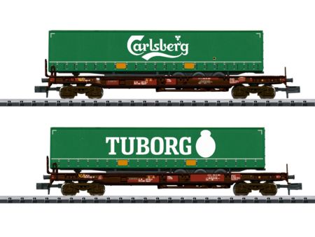 Minitrix Taschenwagen-Set Sdgmns 33