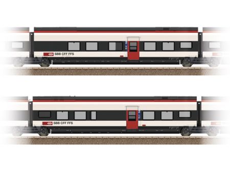 Trix HO Ergänzungswagen-Set 1 zum RABe 501 Giruno