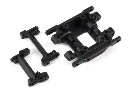 Bumper-Halter v/h, Skidplate TRX-4M