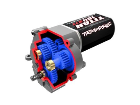 Getriebe u. Motor komplett,  Speed Untersetzung