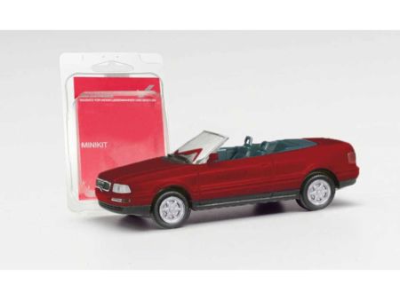 Herpa HO  Audi A4 Cabrio, weinrot