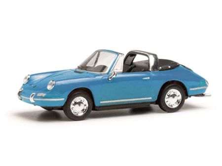 Herpa HO  Porsche 911 Targa,pastellblau