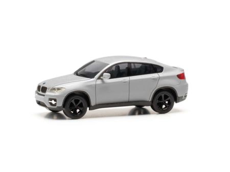 Herpa HO  BMW X6 weiß, titansilber matt