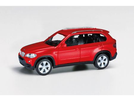 Herpa HO BMW X5, vermillion red met.  