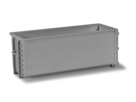 Herpa HO 2 Abrollmulden U-Boxx, grau  