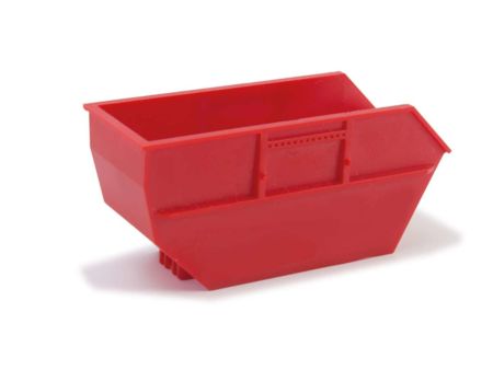 Herpa HO  Absetzmulde groß, rot, 2 St.