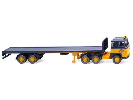 Wiking Flachpritschensattelzug