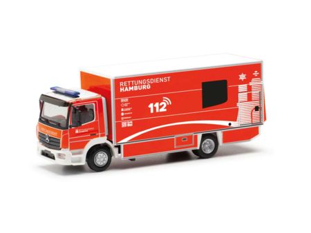 Herpa HO  MB Atego 2013S-KTW FW Hamburg