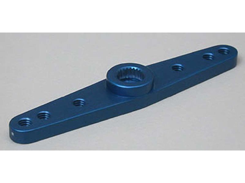 Abtriebshebel Metall blau zweiarmig (Q-MI 24T)