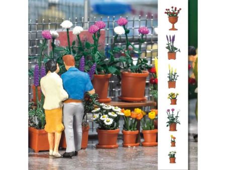 Busch Blumentopf - Set H0          