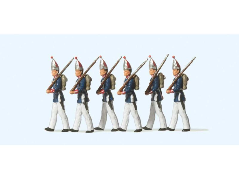 Preiser HO 1. Garderegiment zu Fuß. Potsdam 1894. Mannschaft