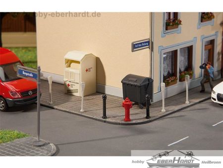 Faller Straßenschilder mit Zubehör