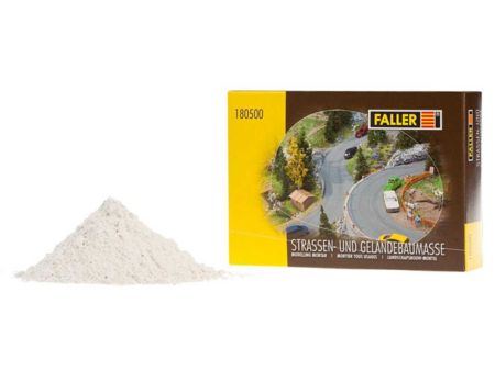 Faller  Straßen- und Geländebau-Spachtelmasse, weiss, 500 g