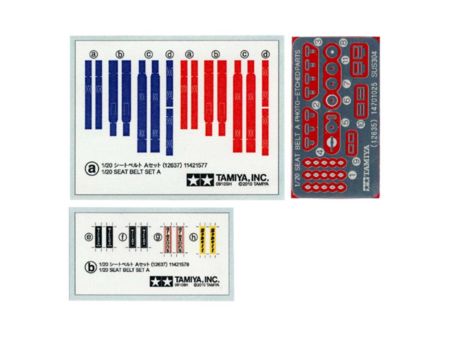 Tamiya 1:20 Renngurte-Set A