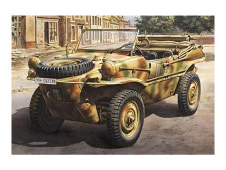 Tamiya 1:48 Dt. Schwimmwagen Typ166 Pkw.K2